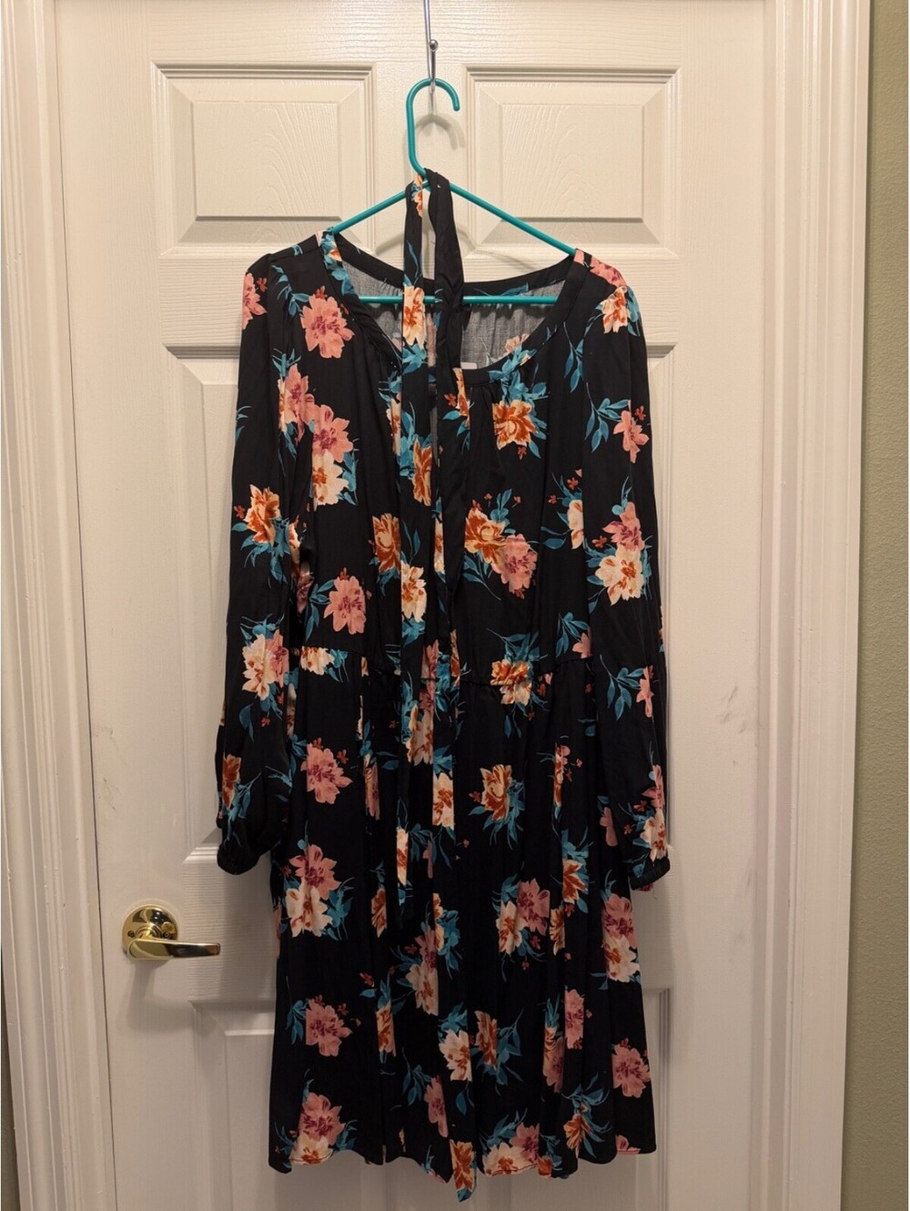 NWT Torrid Floral Mini Stretch Challis A Line Dress Size 3